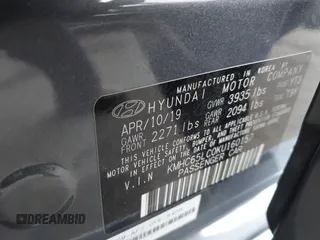 2019 Hyundai Ioniq Blue with VIN KMHC65LC0KU160157, listed as a IAAI auction lot 42040711 with 191,339 mi miles and . Bid and sale history available at DreamBid. Image 9.