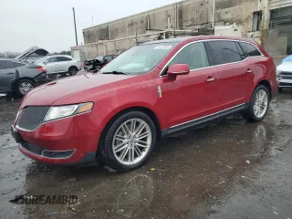 2015 Lincoln MKT EcoBoost with VIN 2LMHJ5AT4FBL03974, listed as a Copart auction lot 44123285 with 125,726 mi miles and Clean Title. Bid and sale history available at DreamBid. Image 1.