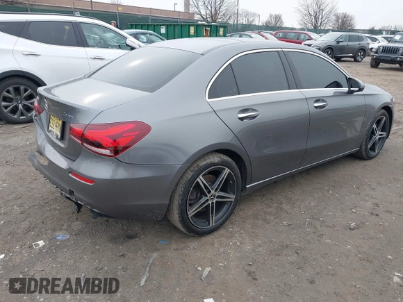 2021 Mercedes-Benz A 220 with VIN W1K3G4FB2MJ292636, listed as a IAAI auction lot 41528381 with 55,976 mi miles and . Bid and sale history available at DreamBid. Image 4.
