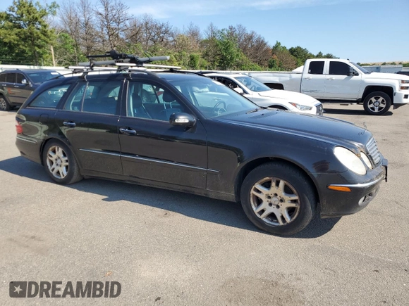 2004 Mercedes-Benz E 320 with VIN WDBUH65J54A383219, listed as a Copart auction lot 58585234 with 235,697 mi miles and Clean Title. Bid and sale history available at DreamBid. Image 4.
