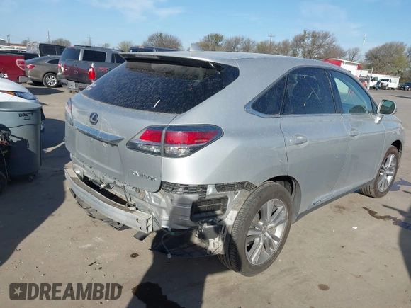 2015 Lexus RX 450h with VIN 2T2ZB1BAXFC004600, listed as a IAAI auction lot 41762810 with 138,747 mi miles and . Bid and sale history available at DreamBid. Image 4.