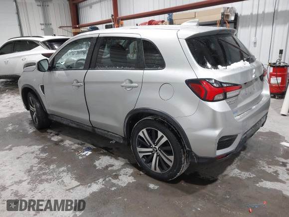 2020 Mitsubishi Outlander Sport ES 2.0 with VIN JA4AR3AU4LU009370, listed as a IAAI auction lot 41297132 with 102,178 mi miles. Bid and sale history available at carsss.com. Image 3.