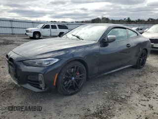 2021 BMW 4 Series M440i xDrive with VIN WBA13AR06MCF77172, listed as a Copart auction lot 47683065 with Not Provided miles and Salvage Title. Bid and sale history available at DreamBid. Image 1.
