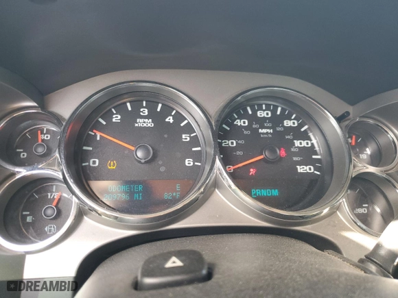 2010 Chevrolet Silverado 1500 LT with VIN 3GCRCSE08AG232099, listed as a Copart auction lot 47605695 with 209,796 mi miles and Salvage Title. Bid and sale history available at carsss.com. Image 9.
