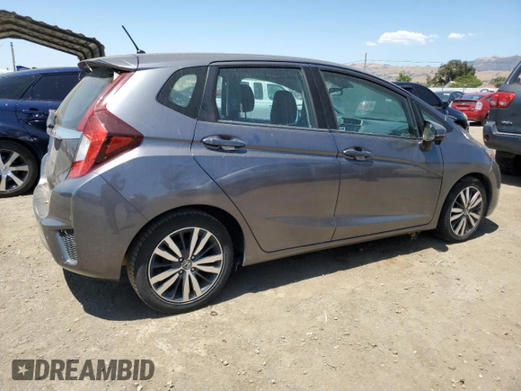 2015 Honda Fit EX-L with VIN 3HGGK5H83FM752900, listed as a Copart auction lot 62560045 with 217,574 mi miles and Clean title. Bid and sale history available at DreamBid. Image 3.