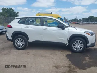 2022 Toyota Corolla Cross L with VIN 7MUAAAAGXNV019426, listed as a IAAI auction lot 42169842 with 46,185 mi miles and . Bid and sale history available at DreamBid. Image 13.