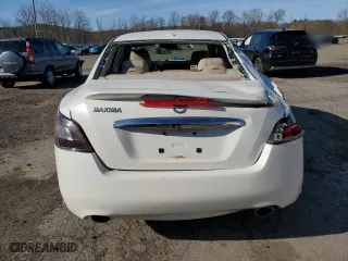 2012 Nissan Maxima 3.5 SV with VIN 1N4AA5AP3CC851762, listed as a Copart auction lot 53616965 with 169,569 mi miles and Salvage Title. Bid and sale history available at carsss.com. Image 6.