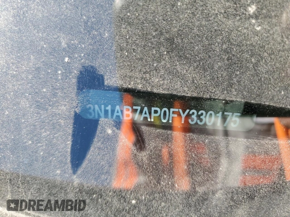 2015 Nissan Sentra SV with VIN 3N1AB7AP0FY330175, listed as a Copart auction lot 52006785 with Not Provided miles and Salvage Title. Bid and sale history available at DreamBid. Image 14.