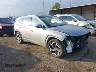 2022 Hyundai Tucson Limited with VIN KM8JE3AE1NU052766, listed as a IAAI auction lot 41532370 with 38,988 mi miles and . Bid and sale history available at DreamBid. Image 1.