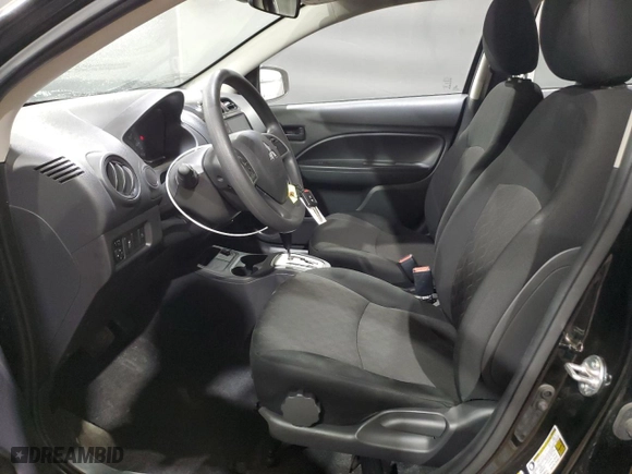 2024 Mitsubishi Mirage ES with VIN ML32AUHJ0RH016713, listed as a Copart auction lot 53776935 with 13,123 mi miles and Clean Title. Bid and sale history available at carsss.com. Image 7.