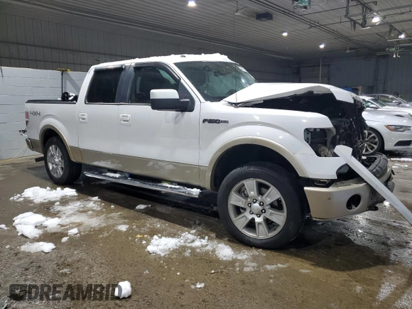2010 Ford F-150 XL with VIN 1FTFW1EVXAFD69983, listed as a Copart auction lot 44758875 with 299,876 mi miles and Salvage Title. Bid and sale history available at DreamBid. Image 4.