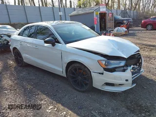 2015 Audi A3 2.0T Premium Plus with VIN WAUEFGFF9F1032244, listed as a IAAI auction lot 42099626 with 105,295 mi miles. Bid and sale history available at carsss.com. Image 1.