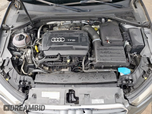 2015 Audi A3 1.8T Premium with VIN WAUACGFF5F1010023, listed as a Copart auction lot 48317835 with 100,277 mi miles and Salvage Title. Bid and sale history available at carsss.com. Image 11.