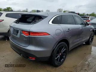 2020 Jaguar F-Pace 25t Prestige with VIN SADCK2FX8LA623683, listed as a Copart auction lot 49636174 with 56,973 mi miles and Salvage title. Bid and sale history available at DreamBid. Image 3.