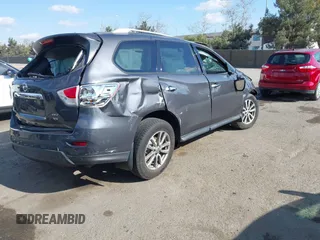 2014 Nissan Pathfinder SV z VIN 5N1AR2MM9EC734849, wystawiony jako IAAI lot #41361068 z przebiegiem 139 903 mil mil oraz . Historia ofert i sprzedaży dostępna na DreamBid. Obrazek 4.