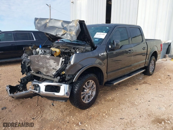 2020 Ford F-150 XL with VIN 1FTEW1E56LKE34530, listed as a IAAI auction lot 41259784 with 1 mi miles. Bid and sale history available at carsss.com. Image 20.