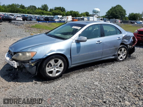 2005 Acura RL z VIN JH4KB16535C016659, wystawiony jako Copart lot #59172225 z przebiegiem 190 892 mil mil oraz Szkoda całkowita • Salvage title. Historia ofert i sprzedaży dostępna na DreamBid. Obrazek 1.