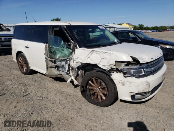 2014 Ford Flex Limited with VIN 2FMGK5D84EBD14449, listed as a Copart auction lot 51857695 with 117,337 mi miles and Salvage Title. Bid and sale history available at carsss.com. Image 4.