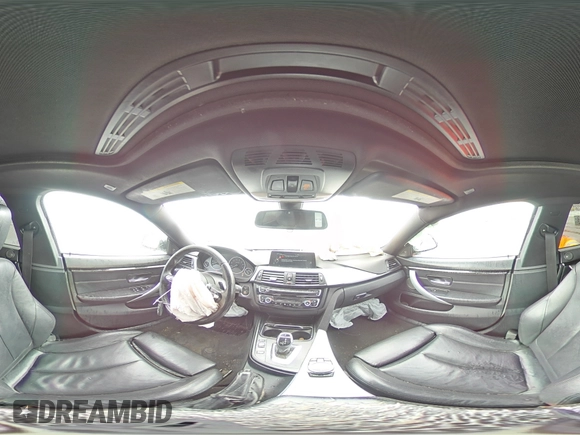2016 BMW 4 Series 428i xDrive with VIN WBA4C9C58GG136718, listed as a Copart auction lot 55225815 with 169,356 mi miles and Salvage title. Bid and sale history available at DreamBid. Image 14.