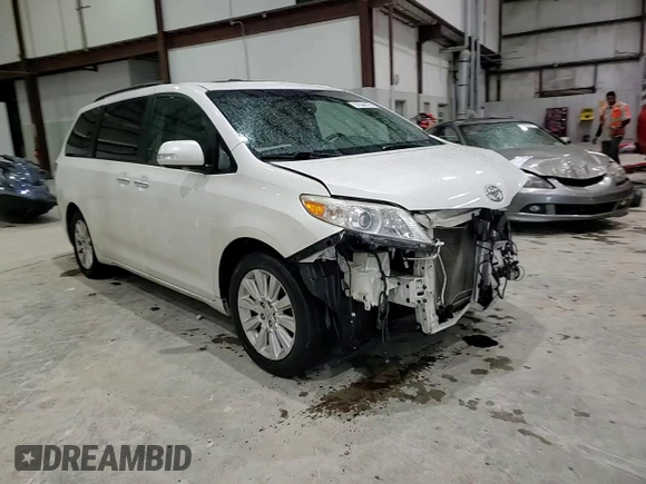 2014 Toyota Sienna Limited z VIN 5TDDK3DC1ES086604, wystawiony jako Copart lot #57044175 z przebiegiem 152 326 mil mil oraz Nie do naprawy • Non repairable. Historia ofert i sprzedaży dostępna na DreamBid. Obrazek 14.