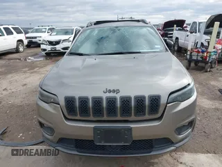 2021 Jeep Cherokee Latitude Lux with VIN 1C4PJLMX3MD203967, listed as a IAAI auction lot 41302373 with 54,110 mi miles. Bid and sale history available at carsss.com. Image 12.