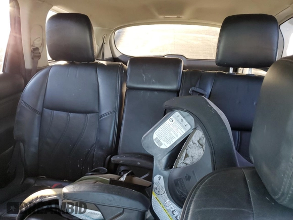 2013 Infiniti JX35 with VIN 5N1AL0MM4DC322164, listed as a Copart auction lot 89049285 with 147,940 mi miles and Clean Title. Bid and sale history available at carsss.com. Image 10.