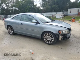 2007 Volvo C70 with VIN YV1MC68277J026546, listed as a Copart auction lot 63114195 with 154,226 mi miles and Salvage title. Bid and sale history available at DreamBid. Image 4.