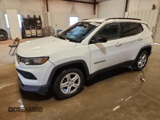 2023 Jeep Compass Latitude с VIN 3C4NJDBNXPT561810, выставлен на аукционе Copart как лот 64895215 с пробегом 59 166 миль миль и Чистый • Clean title. История ставок и продаж доступна на DreamBid. Изображение 1.
