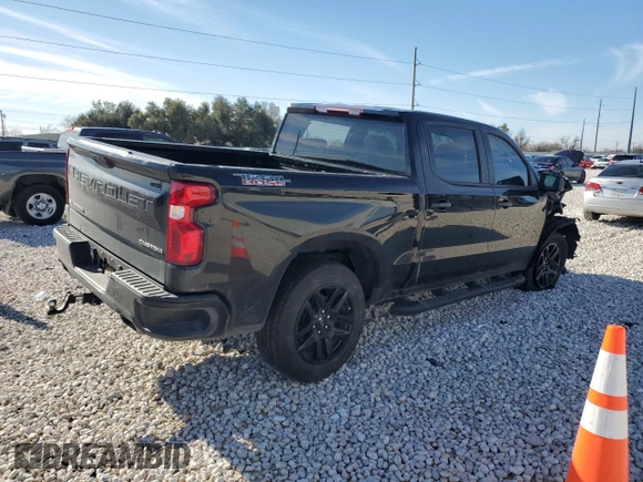 2024 Chevrolet Silverado 1500 Custom Trail Boss with VIN 3GCUDCED9RG177450, listed as a Copart auction lot 41687785 with 0 mi miles and Salvage Title. Bid and sale history available at carsss.com. Image 3.