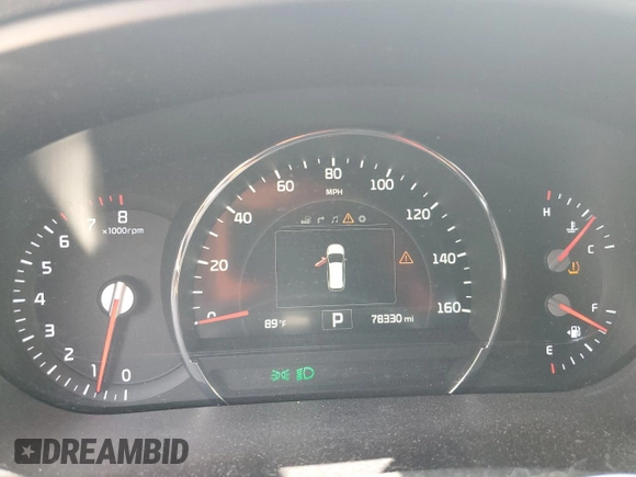 2016 Kia Sorento SX z VIN 5XYPKDA52GG141330, wystawiony jako Copart lot #55448425 z przebiegiem 78 330 mil mil oraz Szkoda całkowita • Salvage title. Historia ofert i sprzedaży dostępna na DreamBid. Obrazek 9.