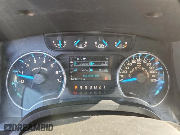 2014 Ford F-150 XL с VIN 1FTFW1ET6EKD82628, выставлен на аукционе Copart как лот 62380395 с пробегом 140 687 миль миль и Чистый • Clean title. История ставок и продаж доступна на DreamBid. Изображение 9.