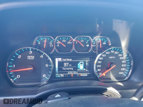 2015 Chevrolet Silverado 1500 LTZ with VIN 3GCUKSEC9FG488220, listed as a Copart auction lot 73384274 with 272,112 mi miles and Salvage Title. Bid and sale history available at carsss.com. Image 9.