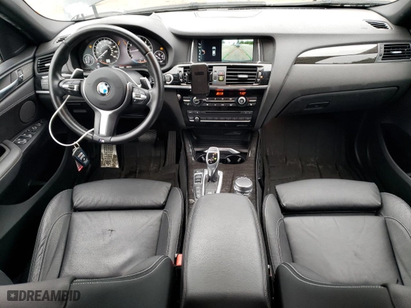 2018 BMW X4 xDrive28i with VIN 5UXXW3C5XJ0Z60576, listed as a Copart auction lot 46103475 with NaN miles and Salvage Title. Bid and sale history available at carsss.com. Image 8.