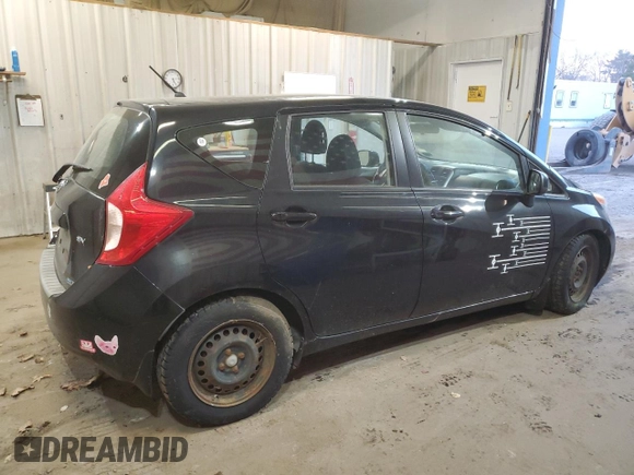 2014 Nissan Note S with VIN 3N1CE2CP2EL433156, listed as a Copart auction lot 51590205 with 163,015 mi miles and Non Repairable. Bid and sale history available at DreamBid. Image 3.