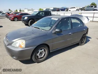 2004 Kia Rio with VIN KNADC125946307495, listed as a Copart auction lot 65368134 with 141,256 mi miles and Salvage Title. Bid and sale history available at carsss.com. Image 1.