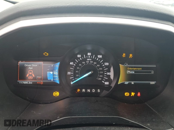 2018 Ford Edge Titanium with VIN 2FMPK4K92JBB07087, listed as a Copart auction lot 52729325 with 117,886 mi miles and Salvage Title. Bid and sale history available at carsss.com. Image 9.