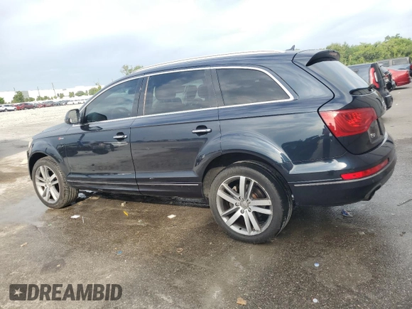 2012 Audi Q7 Premium Plus with VIN WA1LGAFE1CD007371, listed as a Copart auction lot 58332305 with 89,479 mi miles and Salvage title. Bid and sale history available at DreamBid. Image 2.