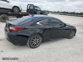 2015 Lexus RC 350 with VIN JTHHE5BC2F5006045, listed as a Copart auction lot 81474804 with 82,630 mi miles and Salvage Title. Bid and sale history available at carsss.com. Image 3.