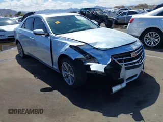 2017 Cadillac CTS Sedan Luxury RWD with VIN 1G6AR5SX4H0195245, listed as a IAAI auction lot 41753904 with 56,040 mi miles. Bid and sale history available at carsss.com. Image 1.