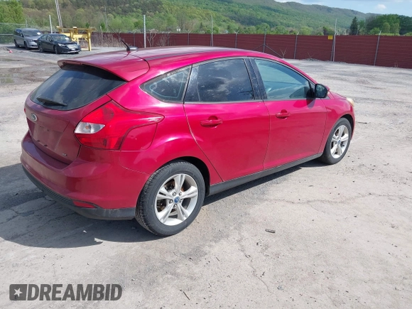 2012 Ford Focus SE with VIN 1FAHP3K29CL461124, listed as a IAAI auction lot 42165555 with 155,873 mi miles and . Bid and sale history available at carsss.com. Image 4.