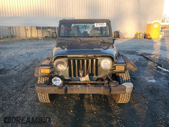 2003 Jeep Wrangler Sport with VIN 1J4FA49S03P366176, listed as a Copart auction lot 87745925 with 158,370 mi miles and Salvage Title. Bid and sale history available at carsss.com. Image 5.