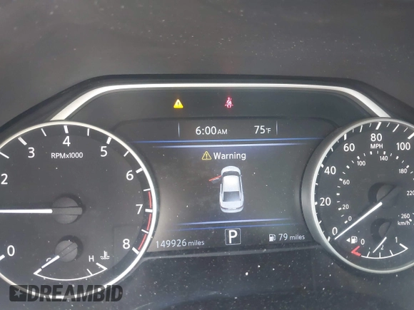2017 Nissan Maxima SV with VIN 1N4AA6AP2HC423775, listed as a IAAI auction lot 42059268 with 149,926 mi miles and . Bid and sale history available at DreamBid. Image 7.