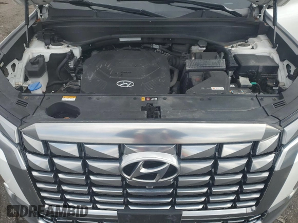 2023 Hyundai Palisade Limited z VIN KM8R5DGE7PU533771, wystawiony jako Copart lot #46678495 z przebiegiem 58 635 mil mil oraz Szkoda całkowita • Salvage title. Historia ofert i sprzedaży dostępna na DreamBid. Obrazek 12.