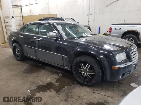 2007 Chrysler 300 C with VIN 2C3LK63H67H719887, listed as a Copart auction lot 46156935 with 191,382 mi miles and Salvage Title. Bid and sale history available at DreamBid. Image 4.