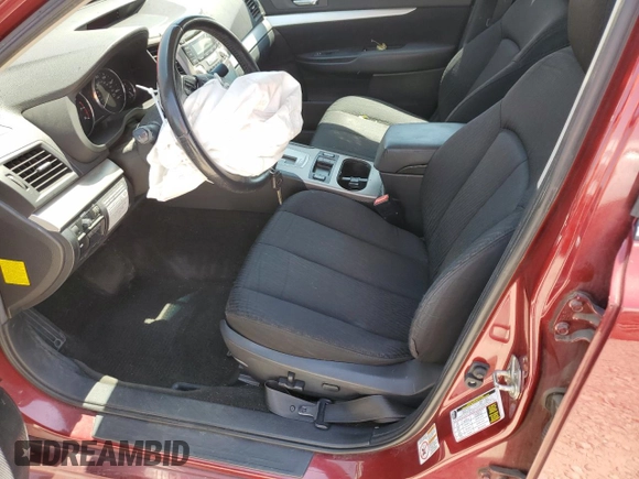 2012 Subaru Legacy Premium with VIN 4S3BMBC61C3043242, listed as a Copart auction lot 62866635 with 114,077 mi miles and Salvage title. Bid and sale history available at DreamBid. Image 7.
