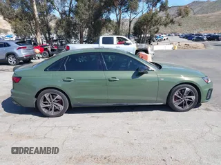 2023 Audi A4 S line Premium Plus with VIN WAUEAAF48PN022647, listed as a IAAI auction lot 41675764 with 19,522 mi miles and . Bid and sale history available at DreamBid. Image 13.