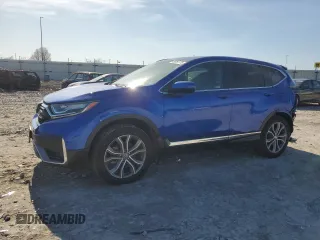 2020 Honda CR-V Touring с VIN 7FARW2H9XLE021534, выставлен на аукционе Copart как лот 48051775 с пробегом 70 000 миль миль и Списание • Salvage title. История ставок и продаж доступна на DreamBid. Изображение 1.