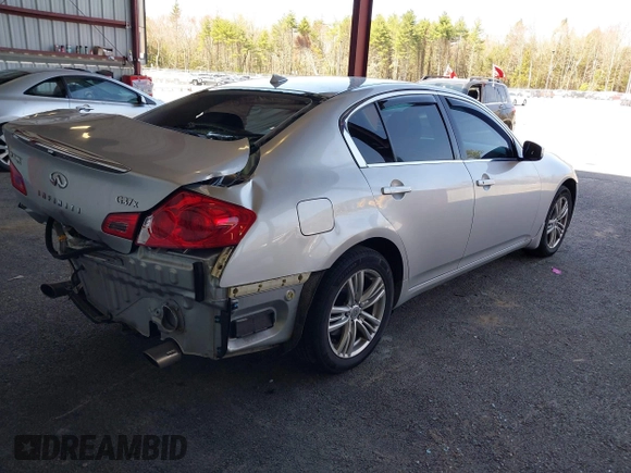 2013 Infiniti G37 x with VIN JN1CV6AR8DM764663, listed as a IAAI auction lot 42084775 with 143,396 mi miles and . Bid and sale history available at carsss.com. Image 4.