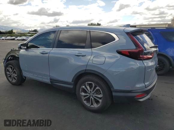 2021 Honda CR-V EX z VIN 2HKRW2H50MH627730, wystawiony jako Copart lot #56968335 z przebiegiem 61 366 mil mil oraz Szkoda całkowita • Salvage title. Historia ofert i sprzedaży dostępna na DreamBid. Obrazek 2.