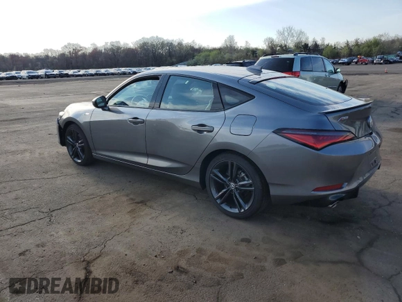 2024 Acura Integra w/A-Spec Package z VIN 19UDE4H37RA027620, wystawiony jako Copart lot #54165895 z przebiegiem 4 283 mil mil oraz Szkoda całkowita • Salvage title. Historia ofert i sprzedaży dostępna na DreamBid. Obrazek 2.